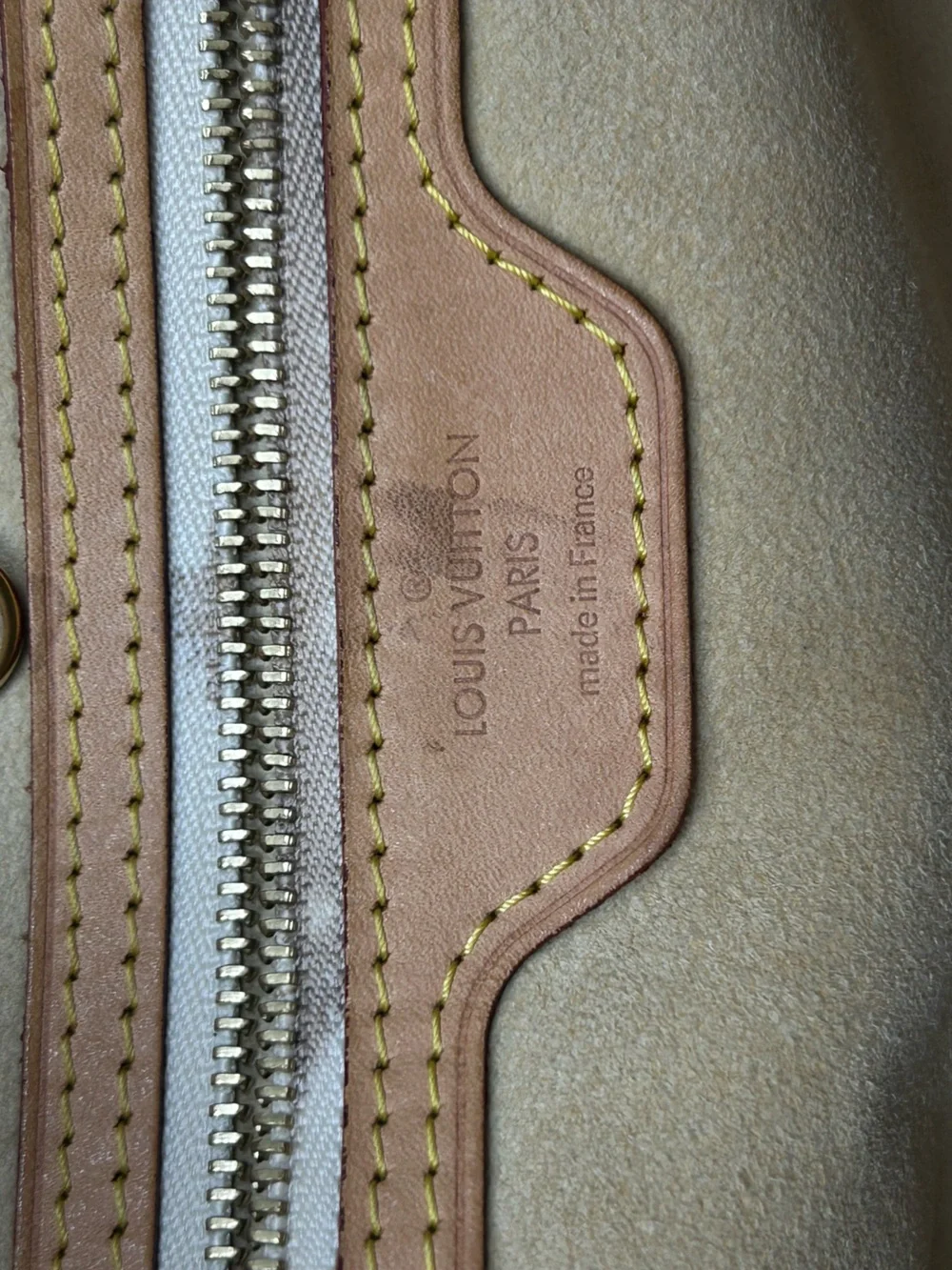 Louis Vuitton Damier Azur Hampstead PM Tote with Entrupy Certificate